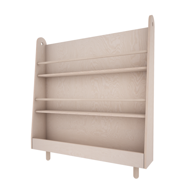 Drewniany regał biblioteczka dla dzieci