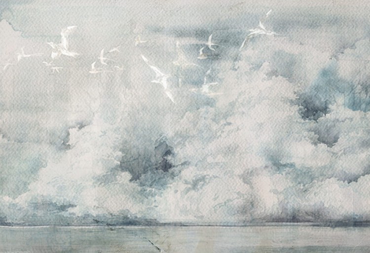 tapeta dla dziecka malumi chmury Cumulus