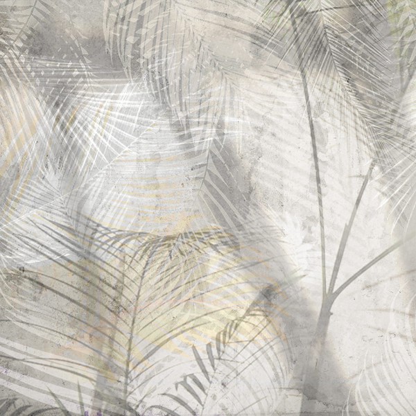 tapeta dla dziecka malumi palmy Palm Springs Grey