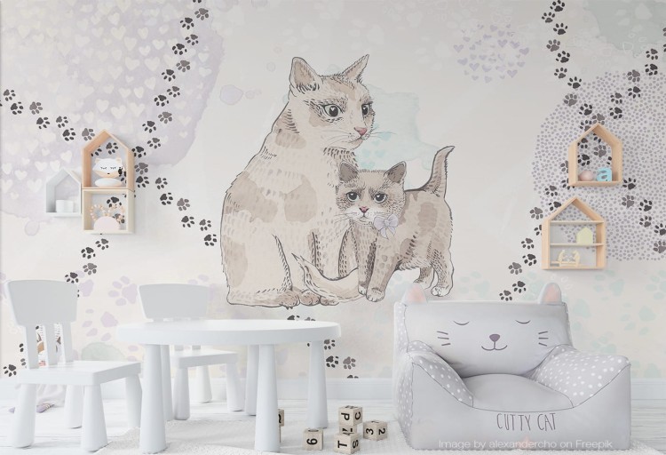 cutty-cats-violet-tapeta-dziecieca-z-kotkami.jpg