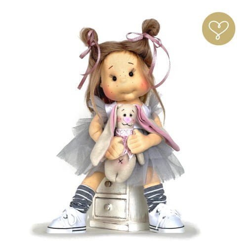 Szmaciana lalka dla dzieci Vicky Lou – Lullu Dolls