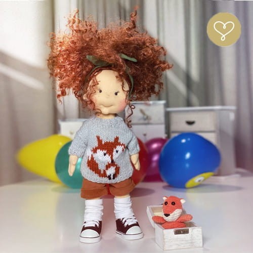 Lalka Roxy stojąca samodzielnie – Lullu Dolls