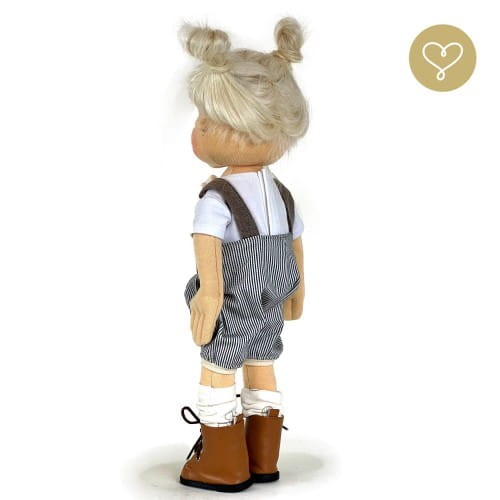 Lalka Janka siedząca – wersja z ruchomym szkieletem