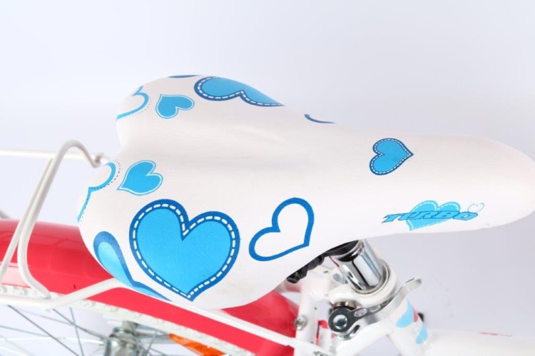 Rower dla dziecka BMX Lilly 20" biało-koralowy - PREZENT NA KOMUNIĘ