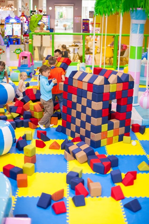 Klocki magnetyczne dla dzieci żłobkowych i przedszkolnych