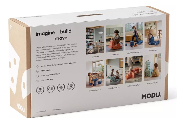 Kreatywne klocki MODU w domu i przedszkolu