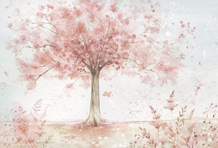 merry-cherry-pink-tapeta-dziecieca-z-drzewem-wisni-i-kwiatami-2.jpg