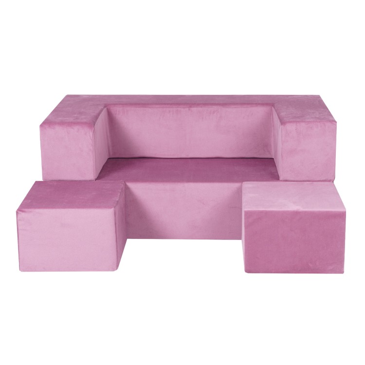 Sofa dziecięca MeowBaby z funkcją rozkładania