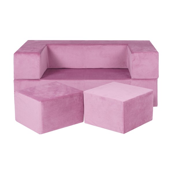 Sofa dziecięca MeowBaby z funkcją rozkładania