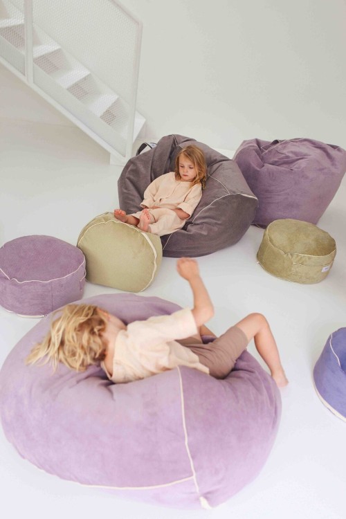 Pufa Cozy Pink L – wygodne siedzisko do zabawy i relaksu