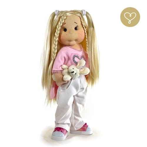 Ręcznie robiona lalka Beibea w ubranku – Lullu Dolls