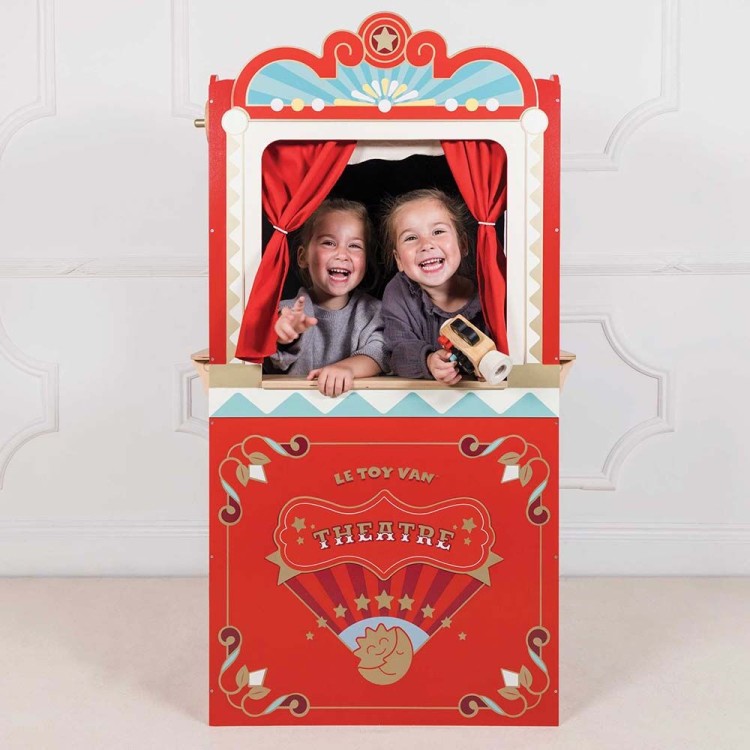 Drewniany retro teatrzyk lalek Showtime Le Toy Van