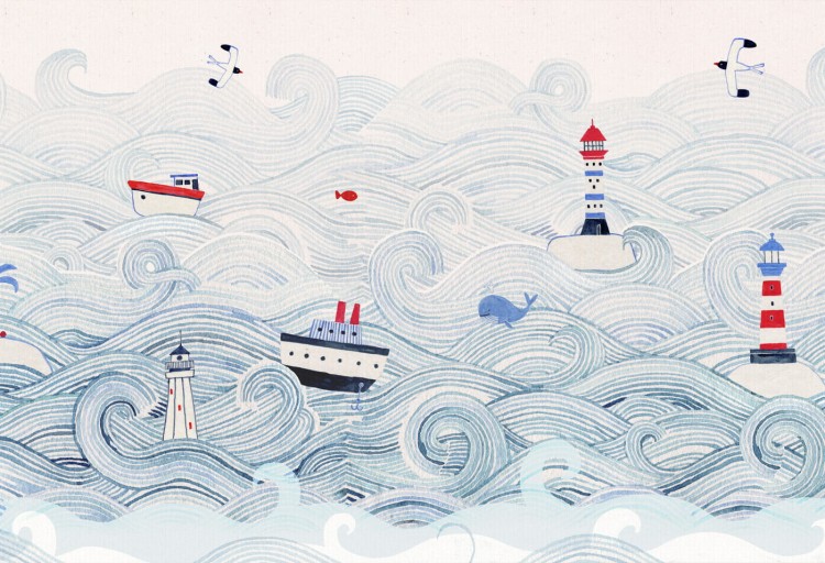 ahoy-minimalistyczna-tapeta-dla-dzieci-w-morskie-fale-statki-i-latarnie-morskie-2.jpg