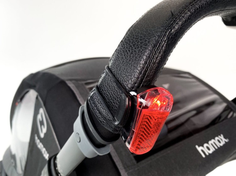 Hamax - Przyczepka rowerowa dla dziecka 3w1 COCOON ONE 1 osobowa- GREY/BLACK