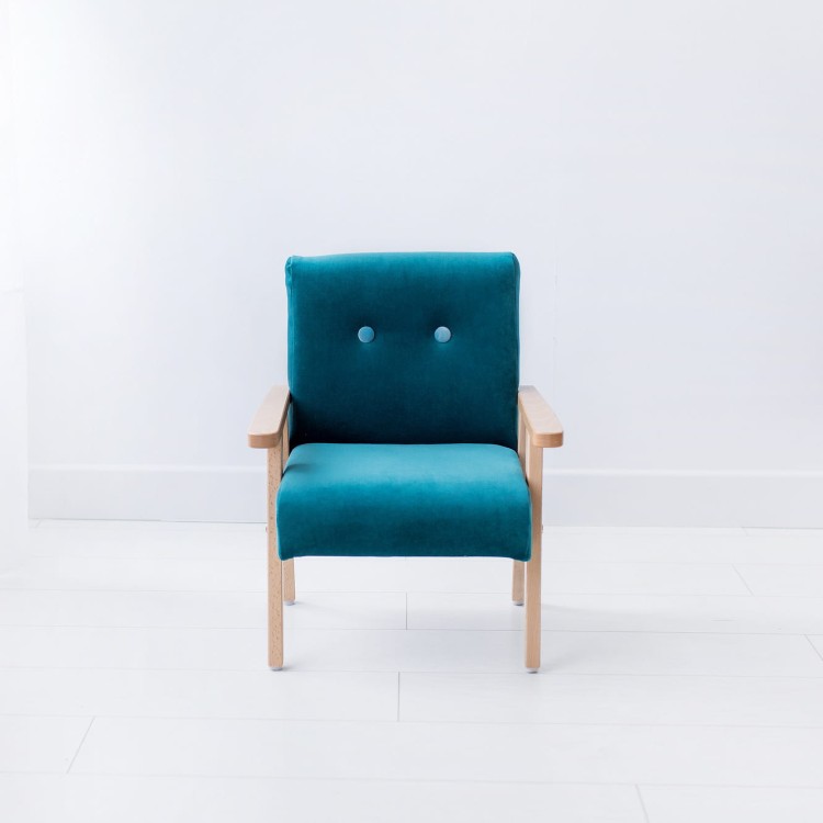 Fotelik dziecięcy Retro Welwet