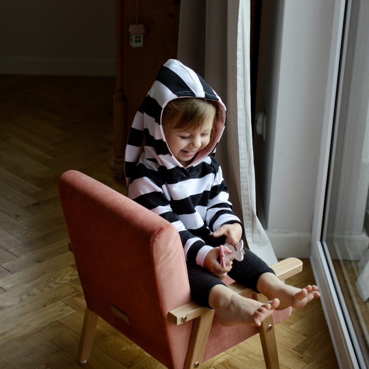 Fotelik dziecięcy Retro Welwet