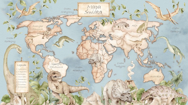 mapa-swiata-dinozaury-niebieska-dekorillo.jpg