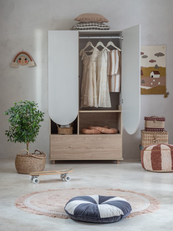Drewniana szafa dla dziecka Bloom Mała