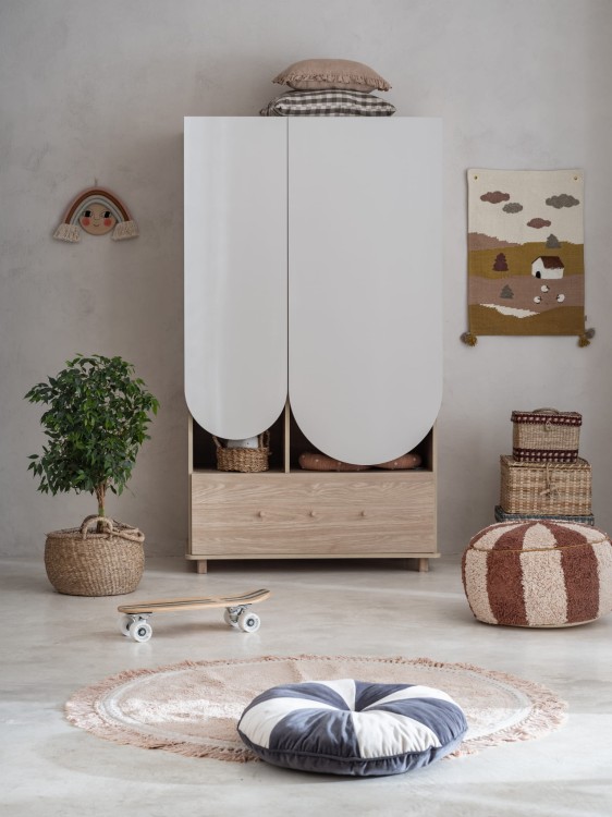 Drewniana szafa dla dziecka Bloom Mała