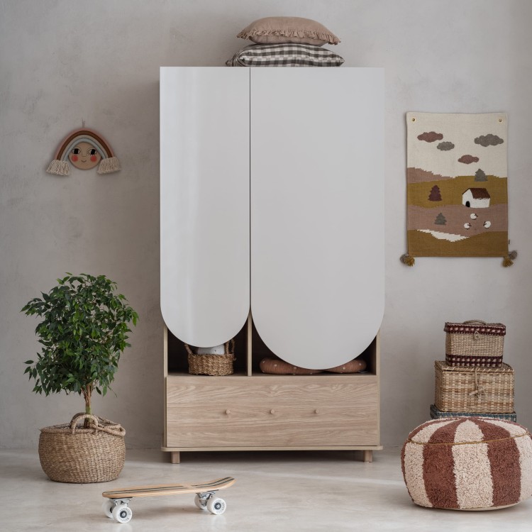 Drewniana szafa dla dziecka Bloom Mała