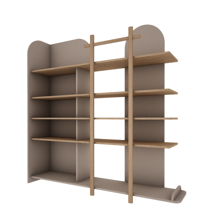 Drewniany regał biblioteczka dla dziecka Bloom