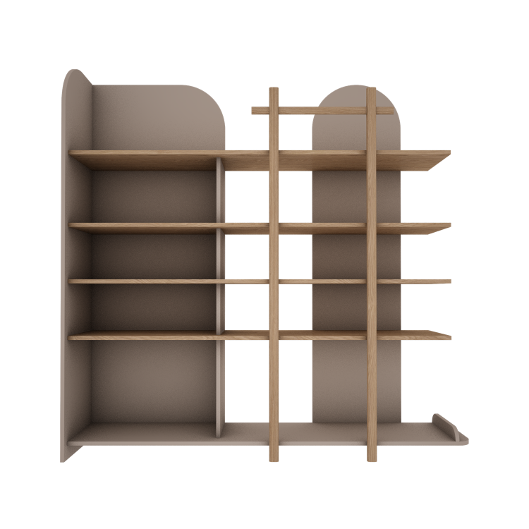 Drewniany regał biblioteczka dla dziecka Bloom