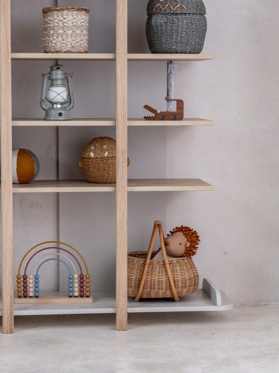 Drewniany regał biblioteczka dla dziecka Bloom