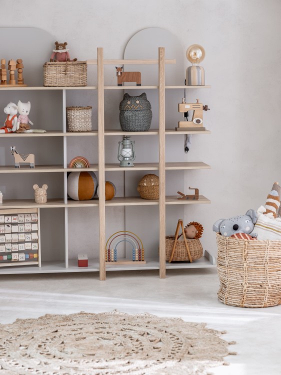 Drewniany regał biblioteczka dla dziecka Bloom