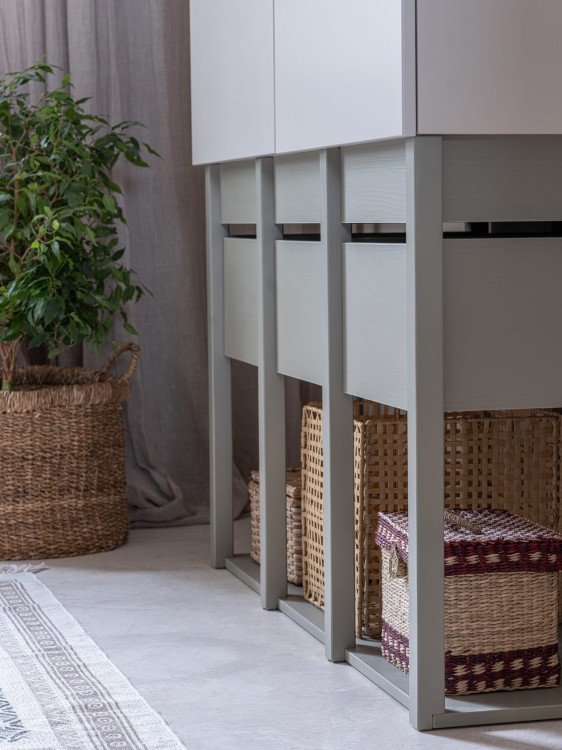 Drewniana szafa dla dziecka TWEENS Zielona