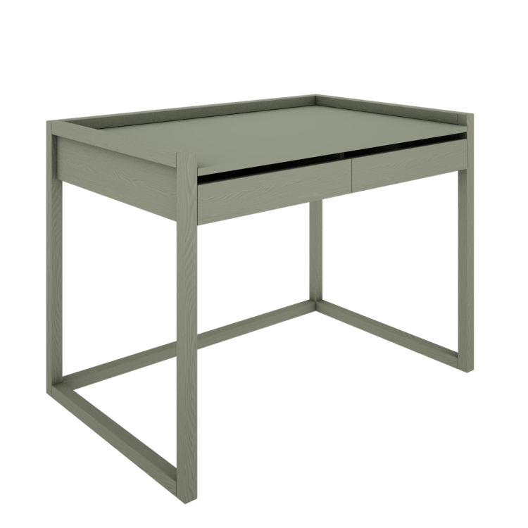 Drewniane biurko dla dziecka TWEENS Zielone