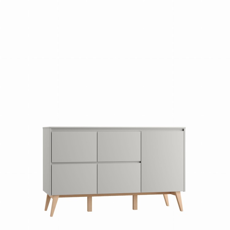 Swing_4-drawer+1-door_chest_grey_1.JPG