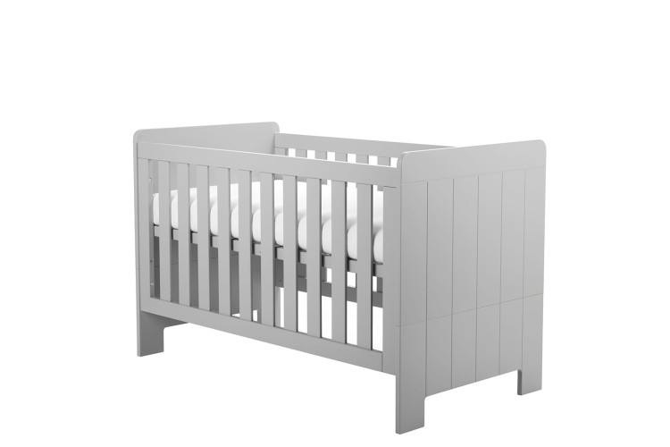 łóżeczko calmo 70x140 szare