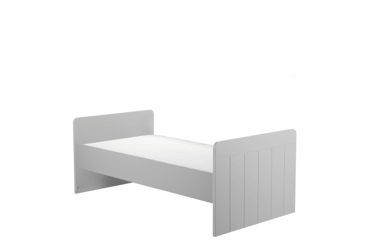 łóżeczko z funkcją tapczanika szare