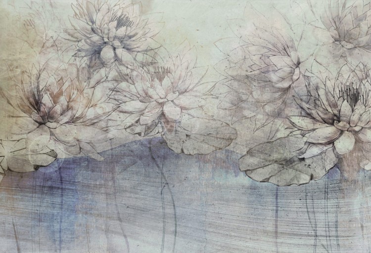 water-lilies-blue-tapeta-do-salonu-z-motywem-lilii-wodnych-2.jpg