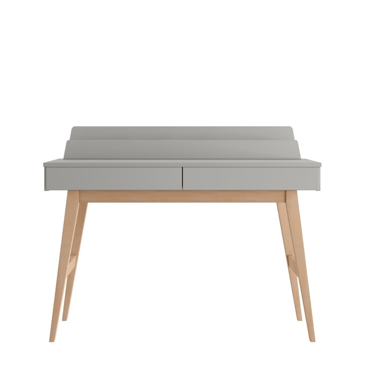 Biurko szkolne dla dzieci Pinio Swing Szare