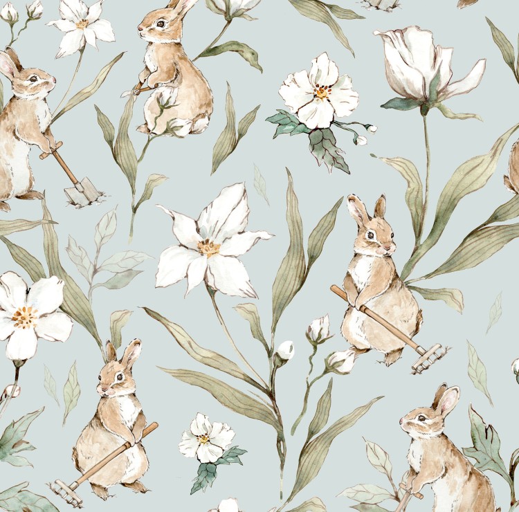 tapeta-kroliczki-ogrodniczki-niebieska-dekorillo.jpg