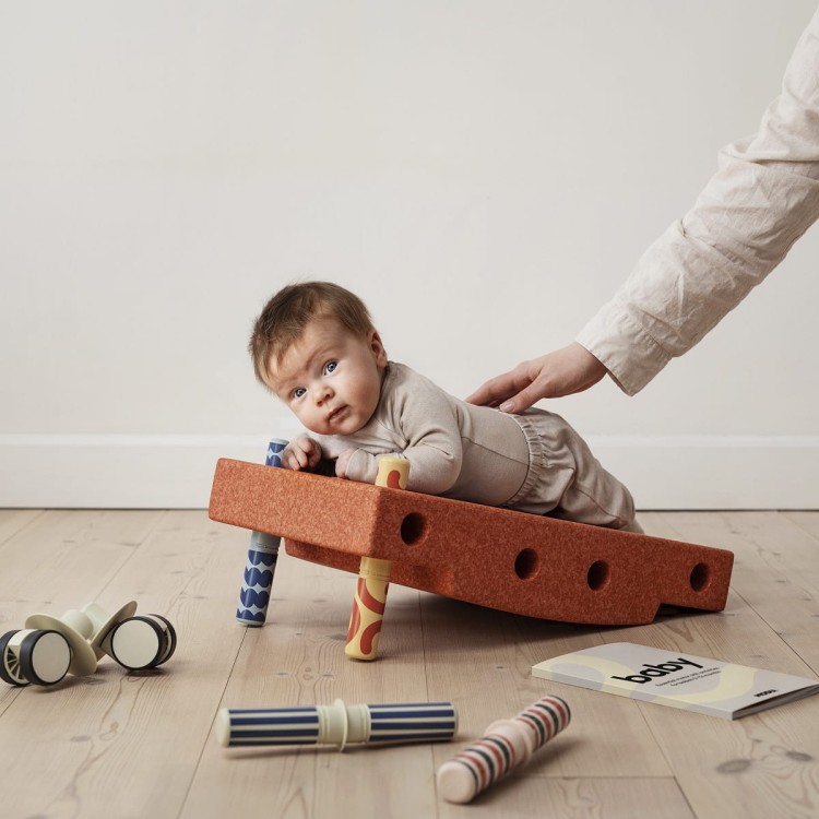 MODU Baby activity set – sensoryczny blok piankowy dla niemowląt do zabawy i rozwoju motoryki dużej