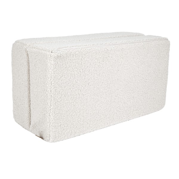 Biała sofa dla dziecka MeowBaby Bearly Cube
