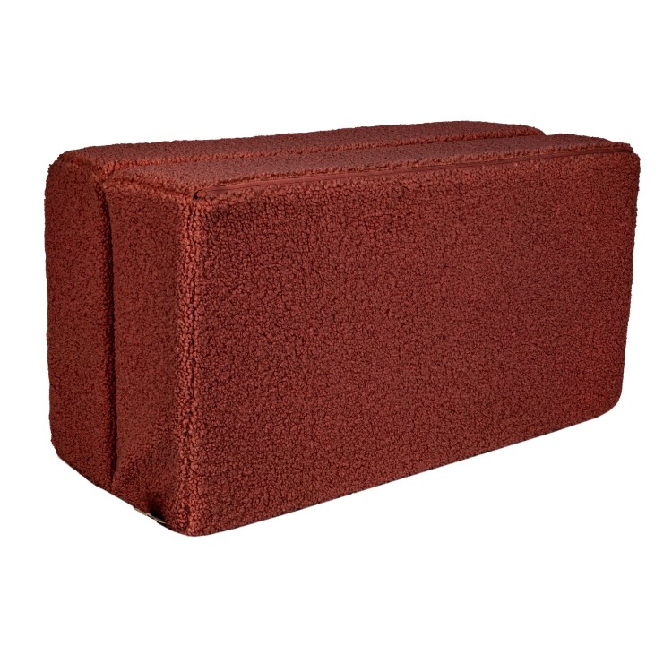 Rozkładana sofa dla dziecka w kolorze brązowym