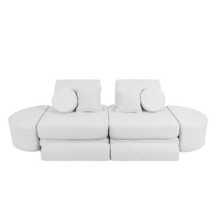 Sofa dziecięca z 14 modułami do zabawy i odpoczynku