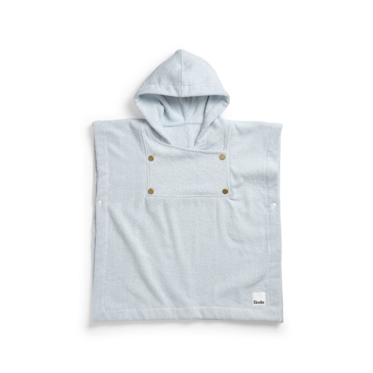 Elodie Details poncho kąpielowe Bermuda Blue z kapturkiem