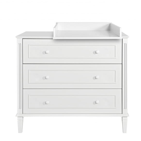 Komoda Bianka – elegancki design w kolorze złamanej bieli