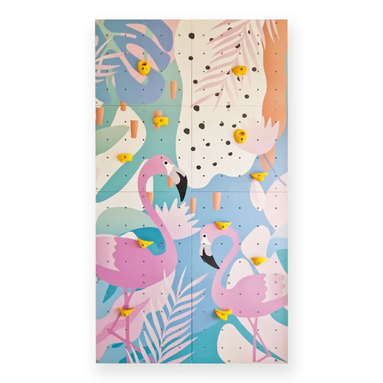 Ścianka wspinaczkowa dla dzieci Flamingi