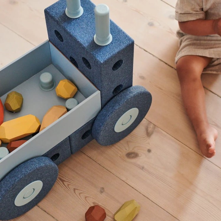 Pchacz MODU 3w1 z pojemnikiem na zabawki