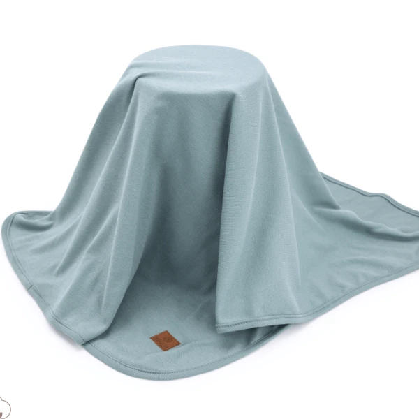 Lekki kocyk bawełniany dla niemowlaka Sage Cotton Jersey