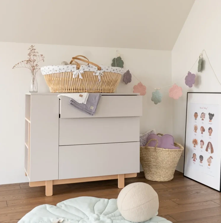 Komoda dla dzieci Basic Kaszmir