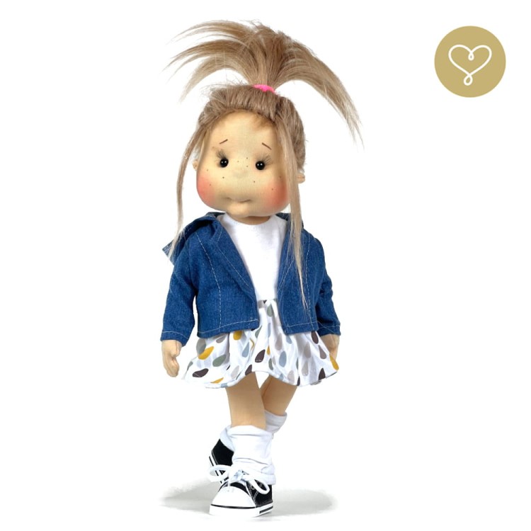 Szmaciana lalka dla dzieci Basia Lullu Dolls