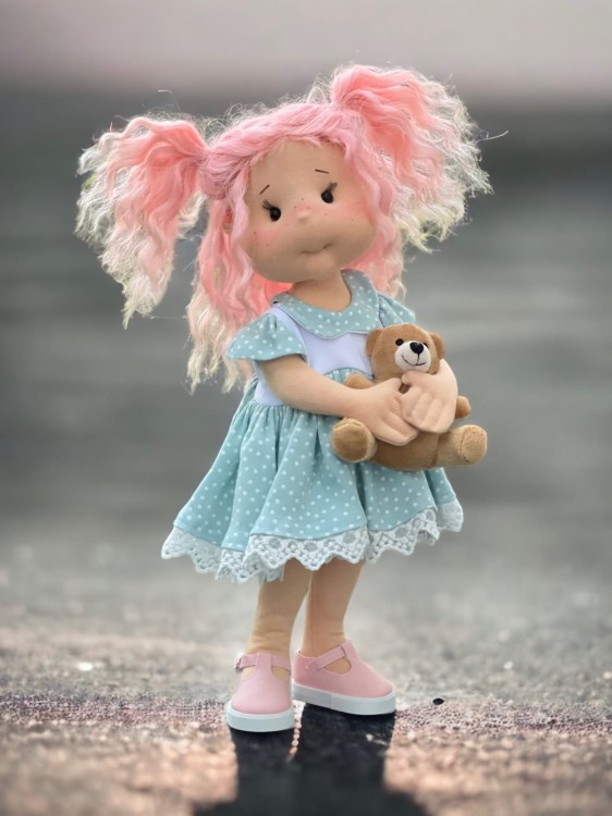 Szmaciana lalka dla dzieci Brysia – Lullu Dolls