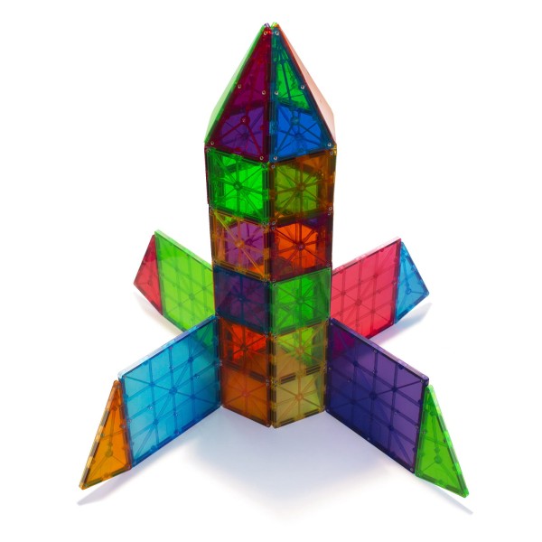 MAGNA-TILES Classic 100 el. – zestaw klocków magnetycznych dla dzieci