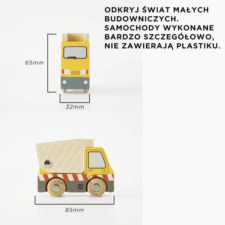 Drewniana ładowarka Le Toy Van – zabawka edukacyjna dla dzieci